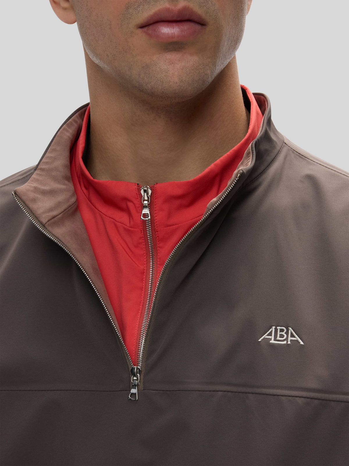 Shire Quarter Zip Jacket Detail Image
