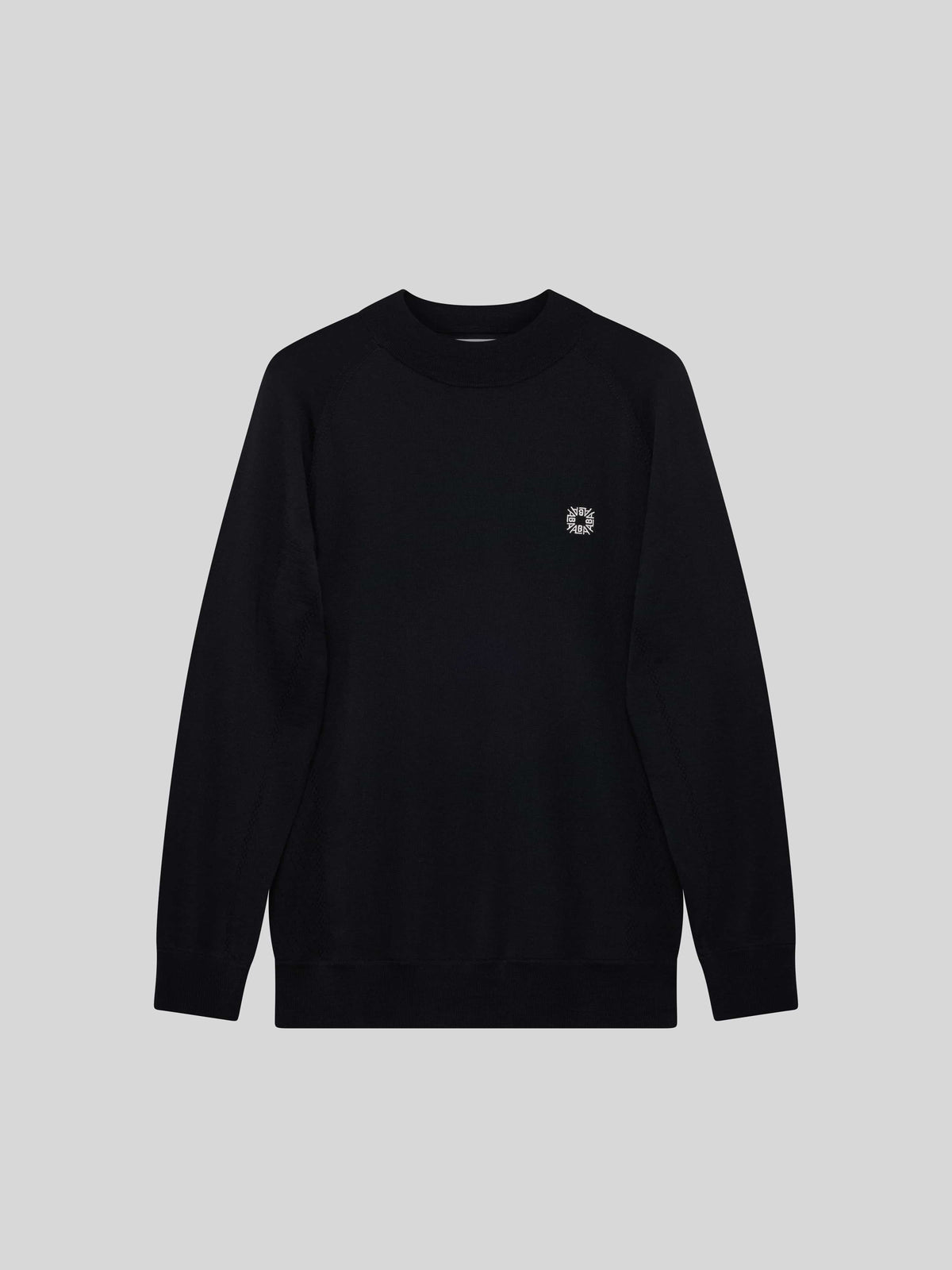 Cheviot Mockneck Detail Image